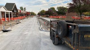 Road under construction