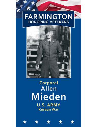 Corporal Allen Mieden