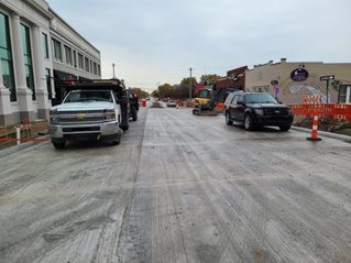 Road under construction